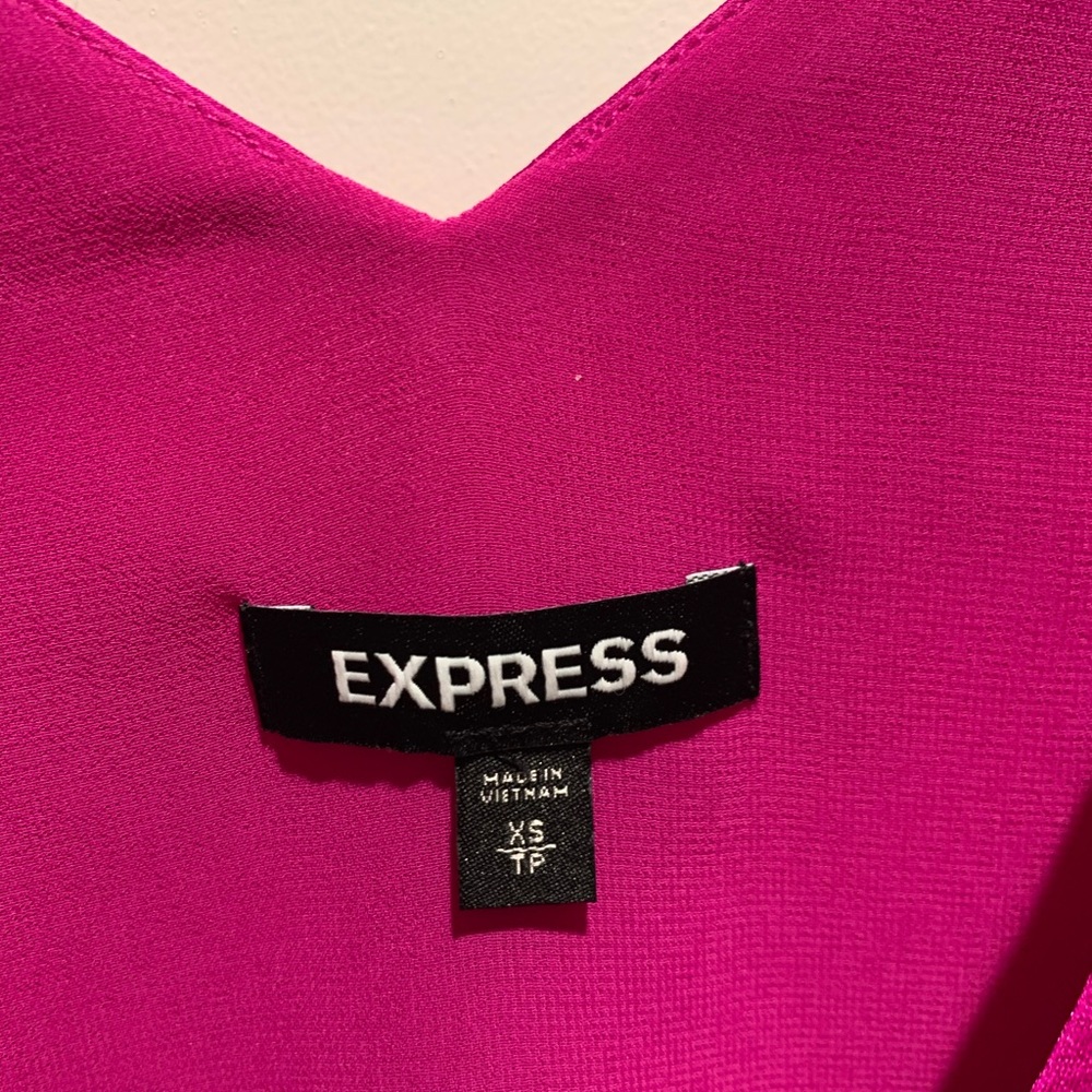 Pink camisole tank top